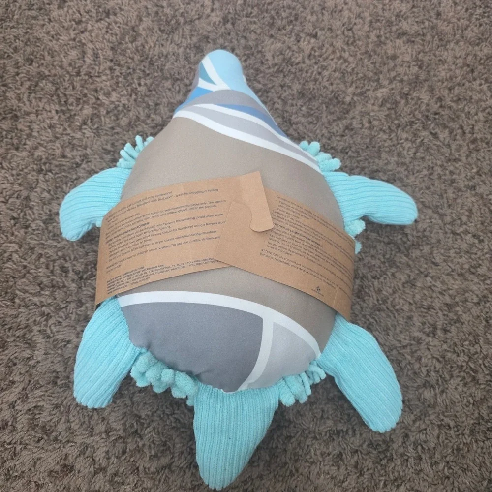 Norwex Sea Turtle Plush Toy Limited Edition Pet for a Cause Aqua Blue Sensory